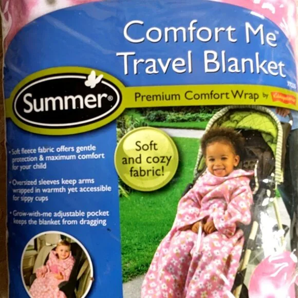 Summer Comfort Me Travel Blanket Premium Comfort Wrap On-The-Go Ages 1-4… - Picture 9 of 10